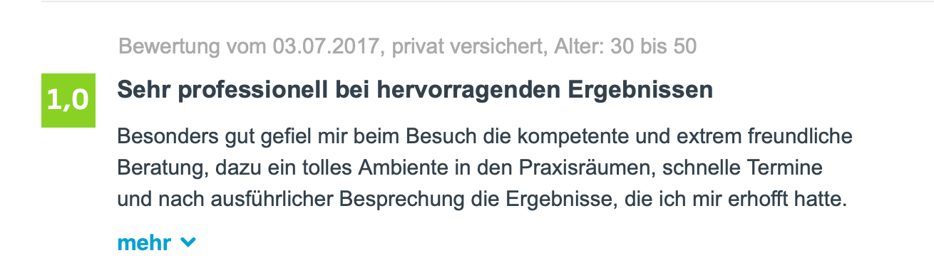 Eigenfettbehandlung Hannover | Klinik am Opernplatz